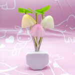 Automatic LED Mushroom Night Light – Color-Changing Sensor Lamp with Dusk-to-Dawn Auto On/Off, Plug-in Night Light for Kids Room, Nursery, Bedroom & Home Decor - Image 6