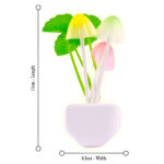 Automatic LED Mushroom Night Light – Color-Changing Sensor Lamp with Dusk-to-Dawn Auto On/Off, Plug-in Night Light for Kids Room, Nursery, Bedroom & Home Decor - Image 2