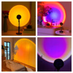 High-Efficiency USB Sunset Projector Lamp With 16-Color LED And Remote Control - Image 4