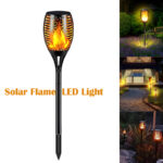 XF-6017 Solar Flame LED Light Lamp Enhance Your Outdoors With Stunning Decoration - Image 8
