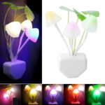 Automatic LED Mushroom Night Light – Color-Changing Sensor Lamp with Dusk-to-Dawn Auto On/Off, Plug-in Night Light for Kids Room, Nursery, Bedroom & Home Decor - Image 10