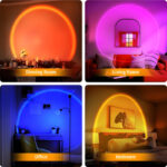 High-Efficiency USB Sunset Projector Lamp With 16-Color LED And Remote Control - Image 2