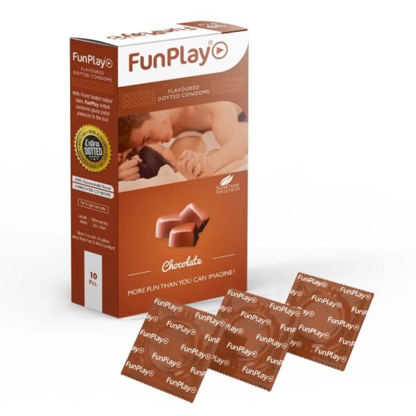 FUNPLAY CHOCOLATE CONDOM 10’S